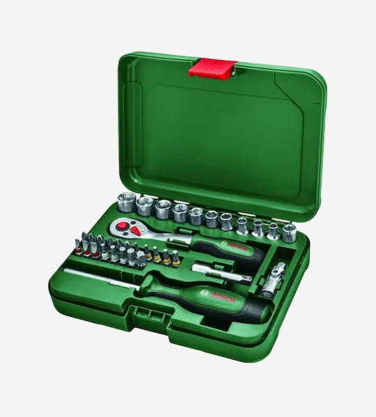 Bosch 1600A02BY1 34 Parça Cırcırlı Tornavida ve Lokma Takımı