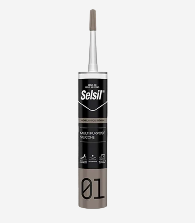 SELSİL GENEL AMAÇLI SİLİKON 280 GR (Renk Çeşitleri)
