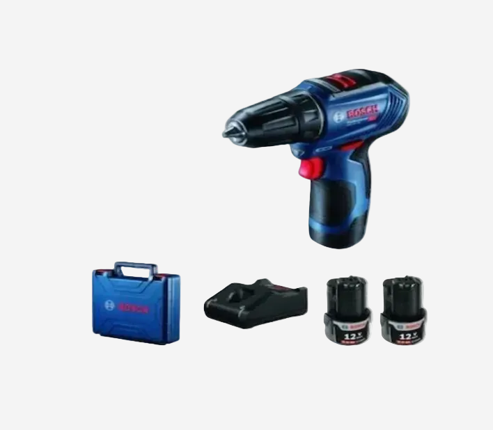 Bosch Professional GSR 12V-30 2x2Ah Çift Akülü Delme/Vidalama Makinesi - 06019G9000