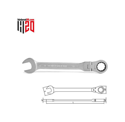 İzeltaş Mafsallı Cırcır Kombine Anahtar 12 Mm - 0345020012