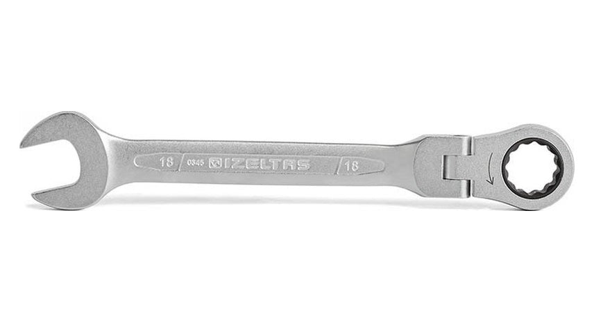 İzeltaş 0345 Mafsallı Circir Kombine Anahtar 17 Mm - 0345020017